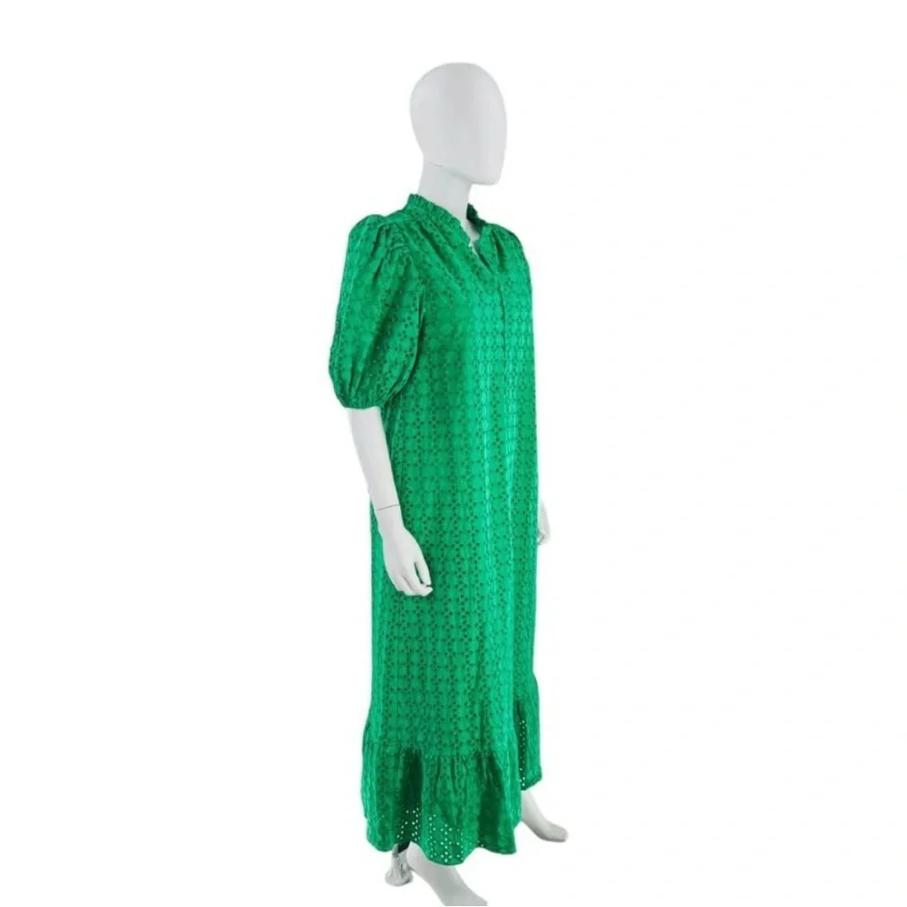 💚NWOT Hyacinth House Green Eyelet Midi Tryall
Dress size Small💚 - Picture 3 of 7